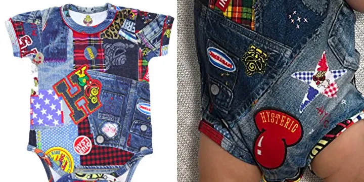 HYSTERIC MINI「ちんぽこロンパース」騒動 股間おしゃぶりワッペン炎上